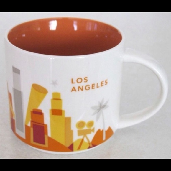 STARBUCKS Los Angeles You Are  Here Mugs NWT - Picture 6 of 6